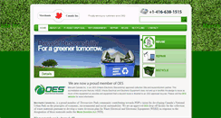 Desktop Screenshot of merchantscanada.com